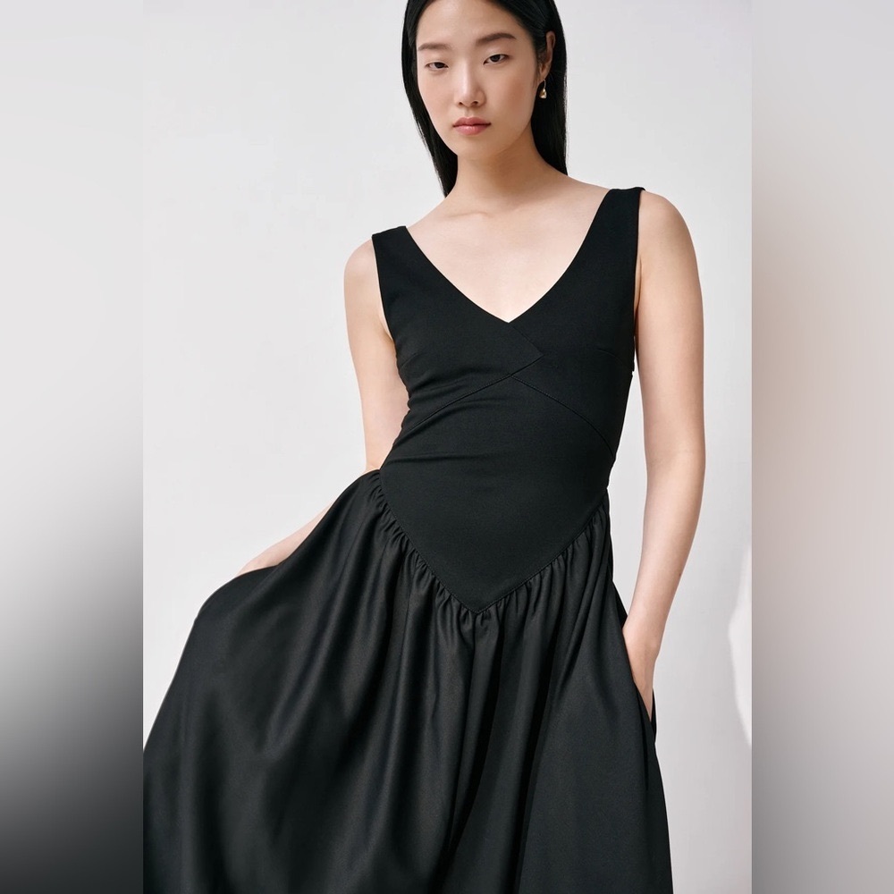 Marcella NYC Black Sundress- NWT